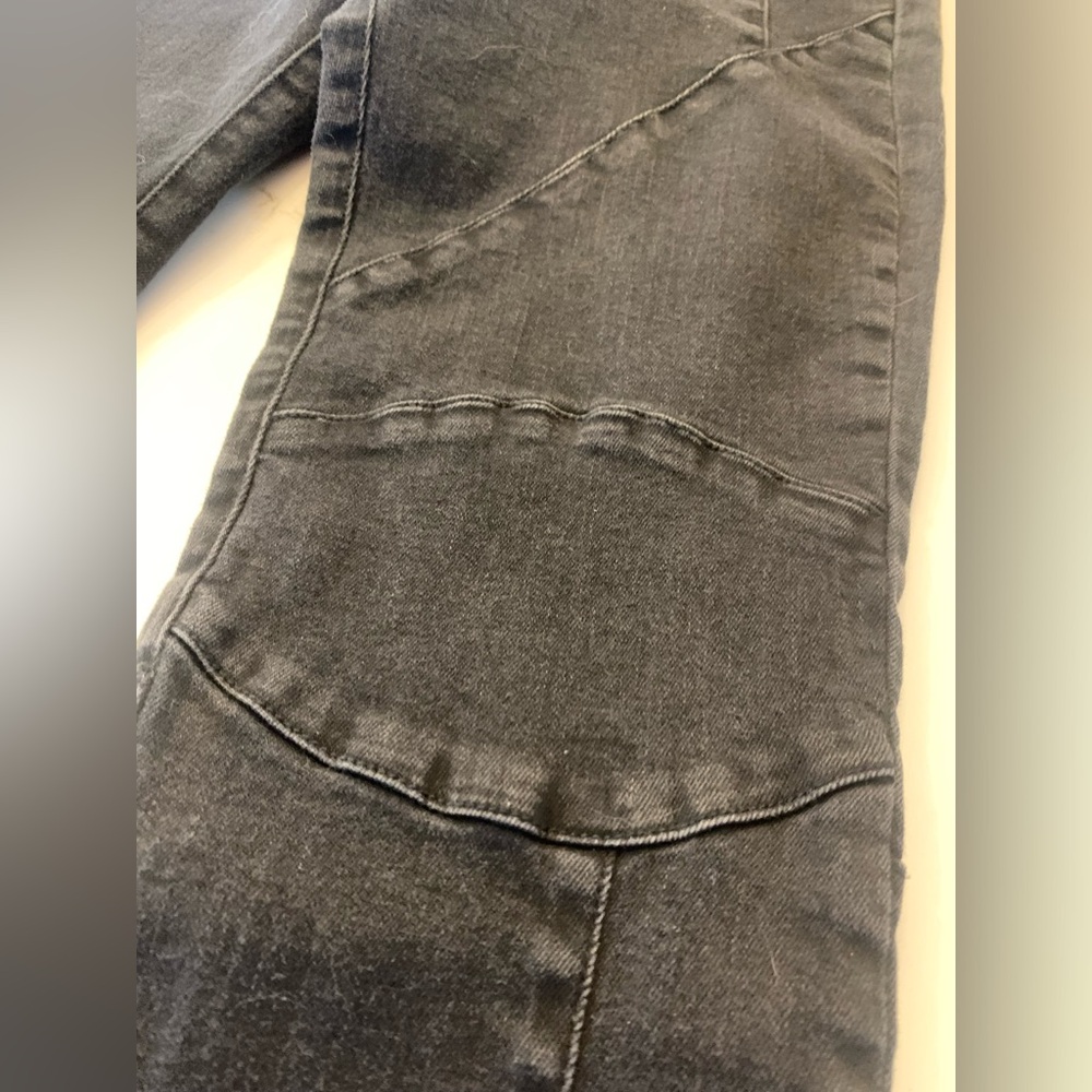 We The Free Bella Moto Mid Rise Skinny Jeans Women's Size 27 In Faded Black NEW - Picture 2 of 13